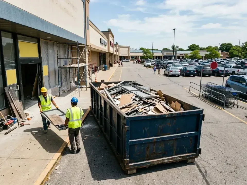 retail-store-renovation-debris-003 — frequently asked questions, Roll-off Dumpster Rentals in Fulshear, TX